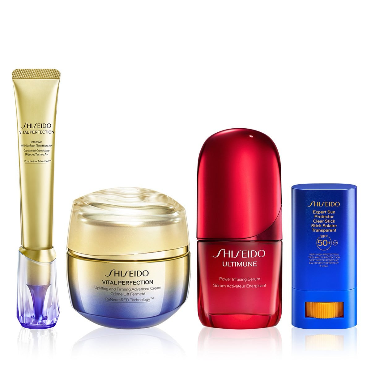 Retinol İçeren & Lifting Etkili & Yenileyici & Stik Güneş Koruyuculu Cilt Bakım Seti