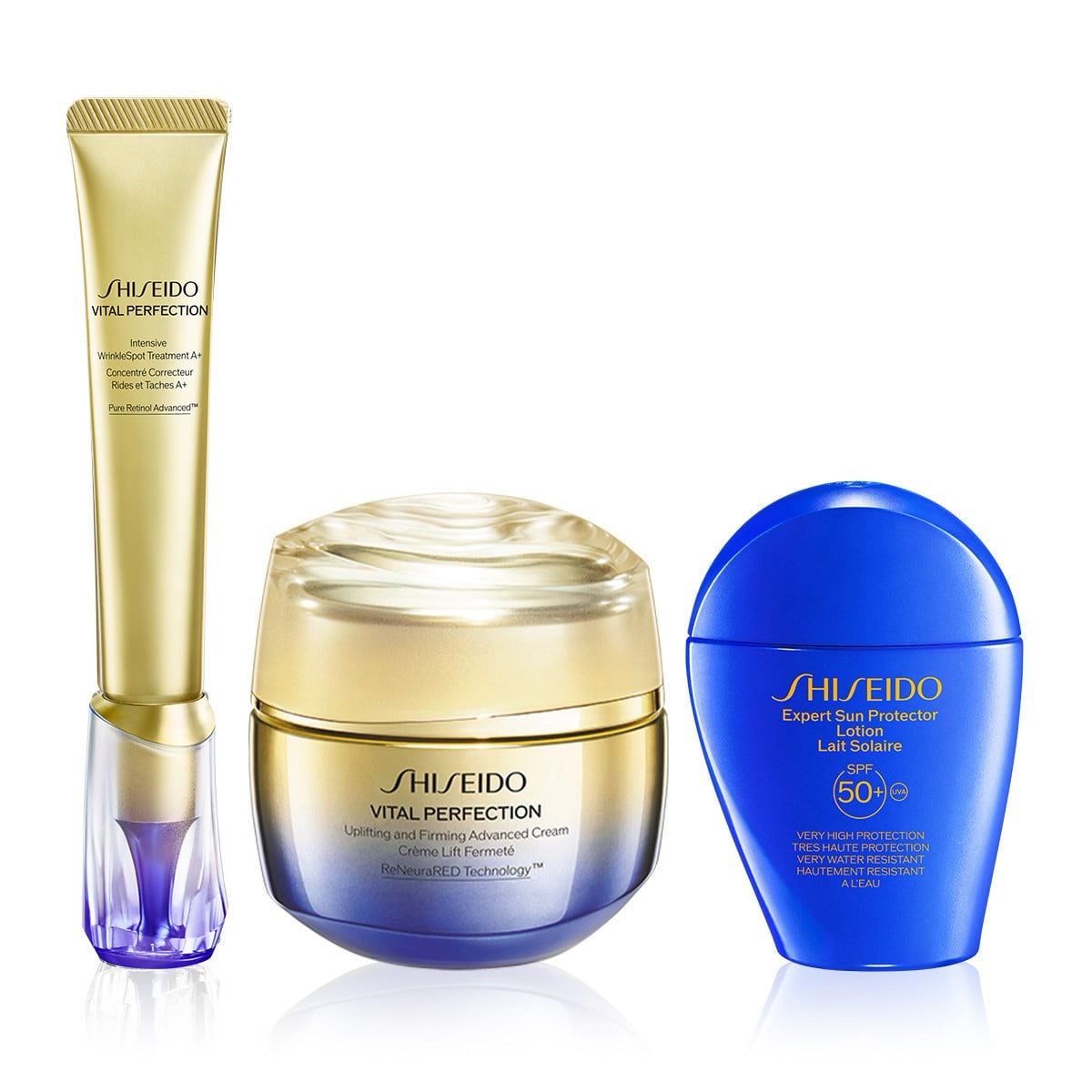 Retinol İçeren & Lifting Etkili & Güneşten Koruyucu Cilt Bakım Seti