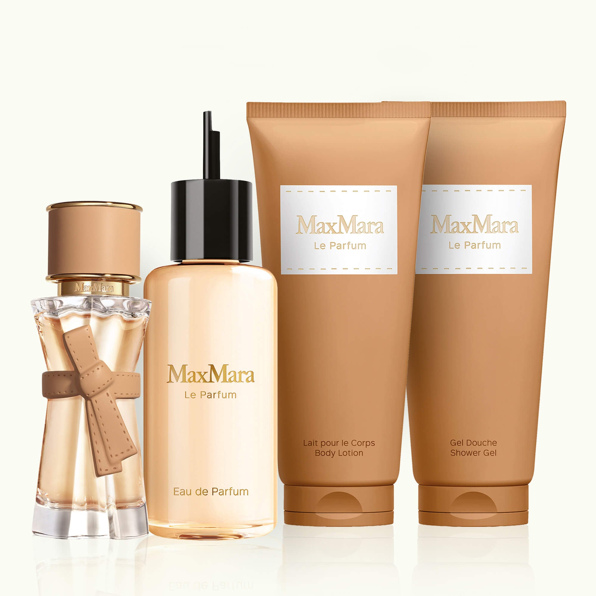 Odunsu Çiçeksi Duş Jeli, Vücut Losyonu, 50 ml Parfüm & 150ml Refill Parfüm Seti