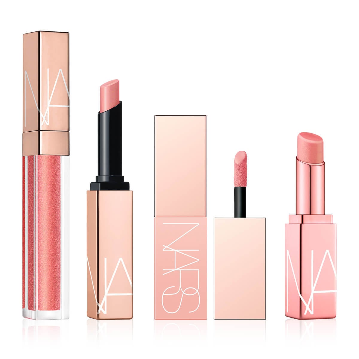 Yanak & Dudaklara Canlı Görünüm Veren Likit Allık & Lip Balm & Parlatıcı & Ruj Seti