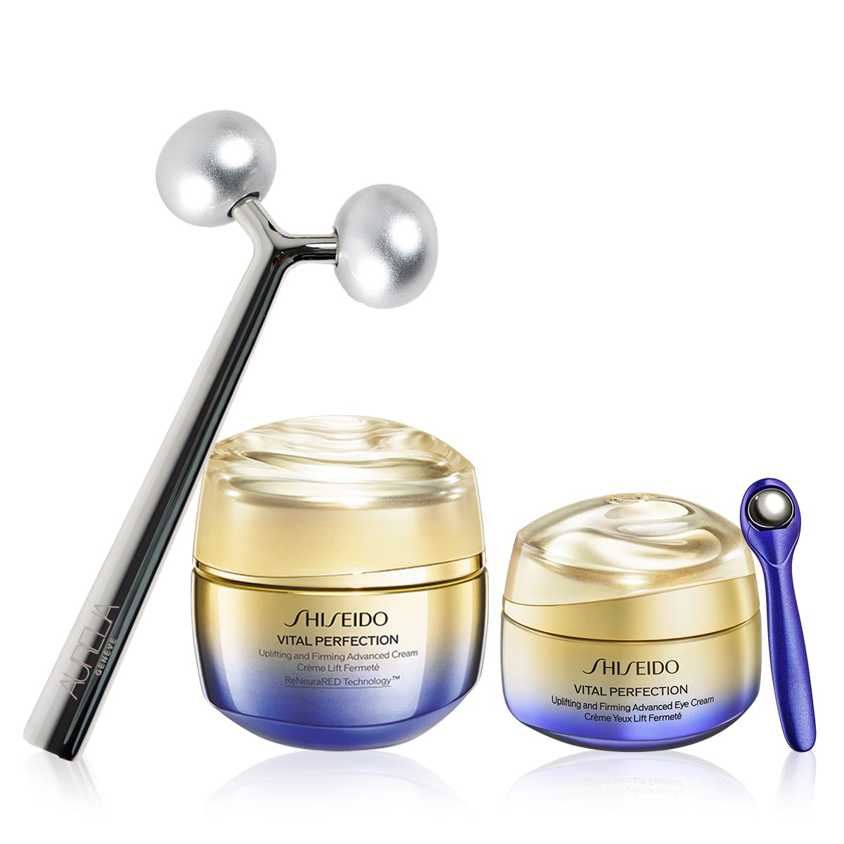 Retinol İçeren Göz Kremi & Sıkılaştırıcı Etkili Nemlendirici & Paslanmaz Çelik Roller Seti