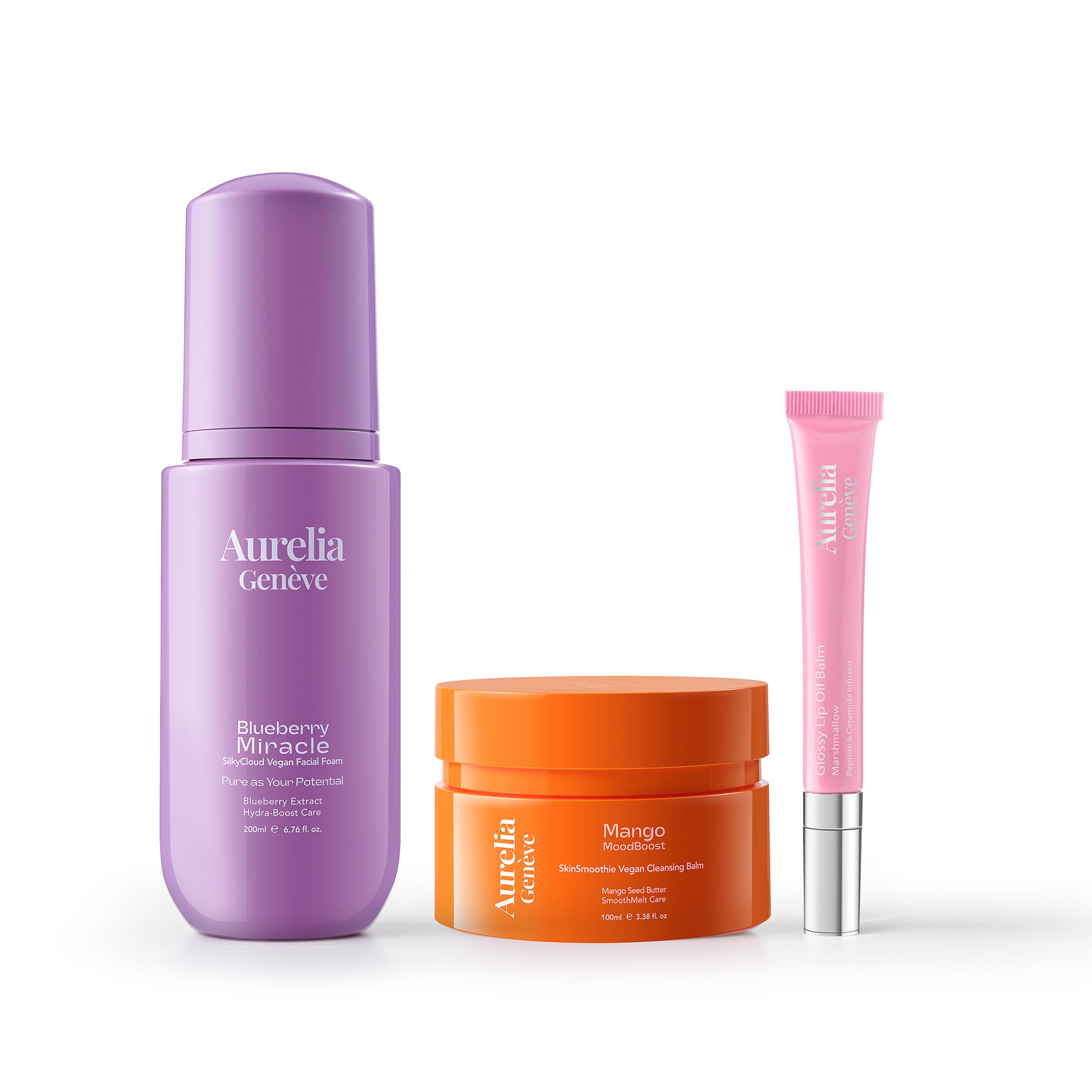 Temizleme Jeli, Temizleme Balmı & Nemlendirici Etkili Lip Balm Seti